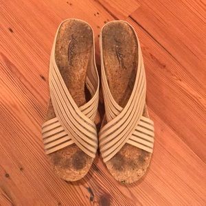Lucky Brand Cork wedge
